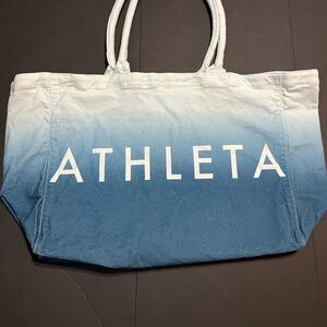 Athleta Gradient Blue Tote Bag